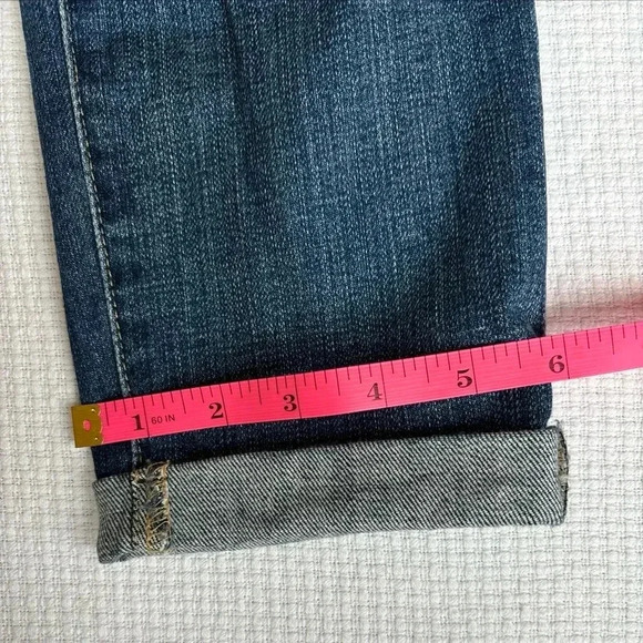 AG Adriano Goldschmied Jeans Women’s 28 The Stilt Roll Up Cigarette Distressed - Picture 7 of 9